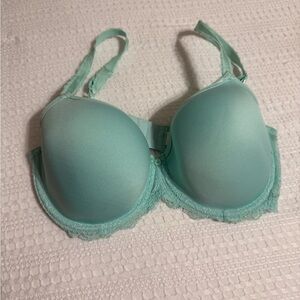 Wacoal Light Teal Lace Bra